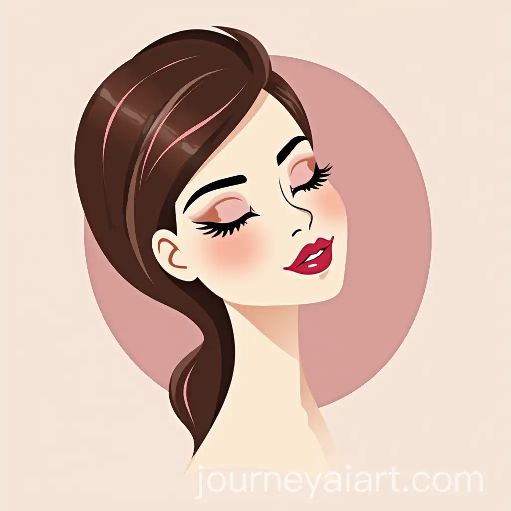 Elegant-Logo-Design-for-Womens-Face-and-Hair-Beauty-Cosmetics