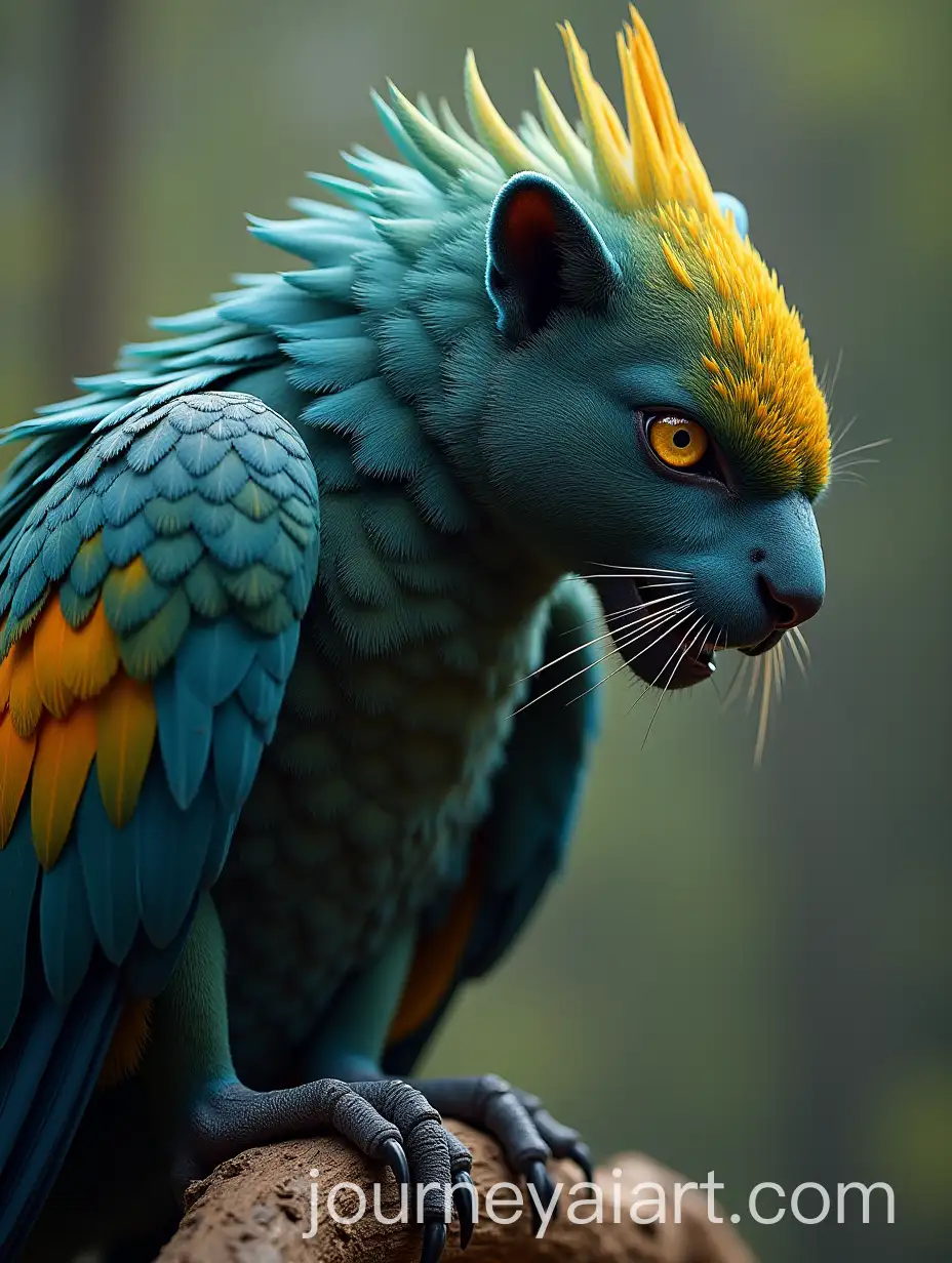 Hybrid-Creature-Combining-Parrot-Grace-and-Panther-Power