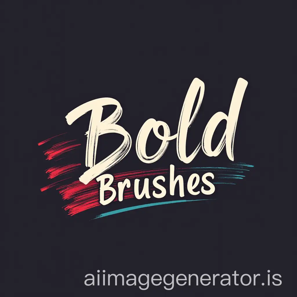 Bold-Brushes-Logo-for-Graphic-Designer