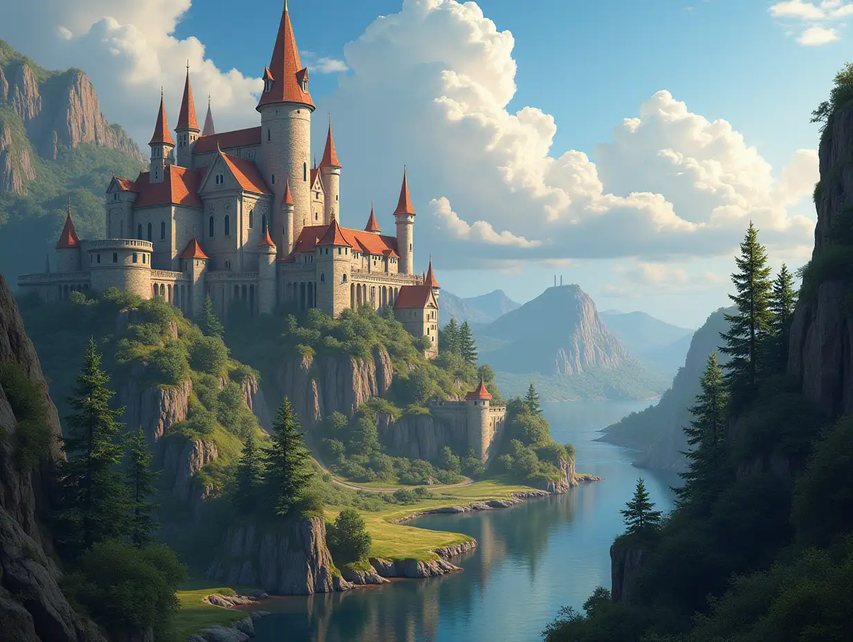 Fantasy-City-with-Castles-on-the-Left-Side