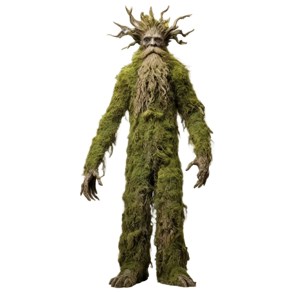 PNG-Image-of-Ancient-Tree-Ent-with-Mossy-Beard-and-Branch-Arm