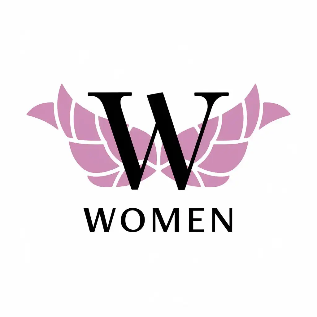 LOGO-Design-for-Women-Elegant-W-Symbol-in-Moderate-Tones-for-Beauty-Spa-Industry