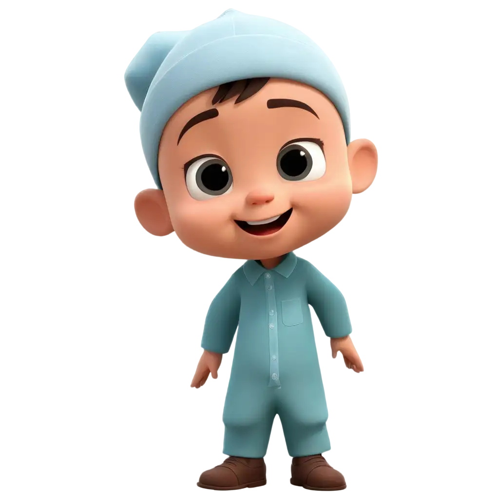 Muslim-Cute-Baby-Boy-Cartoon-Character-PNG-HighQuality-Image-for-Various-Uses