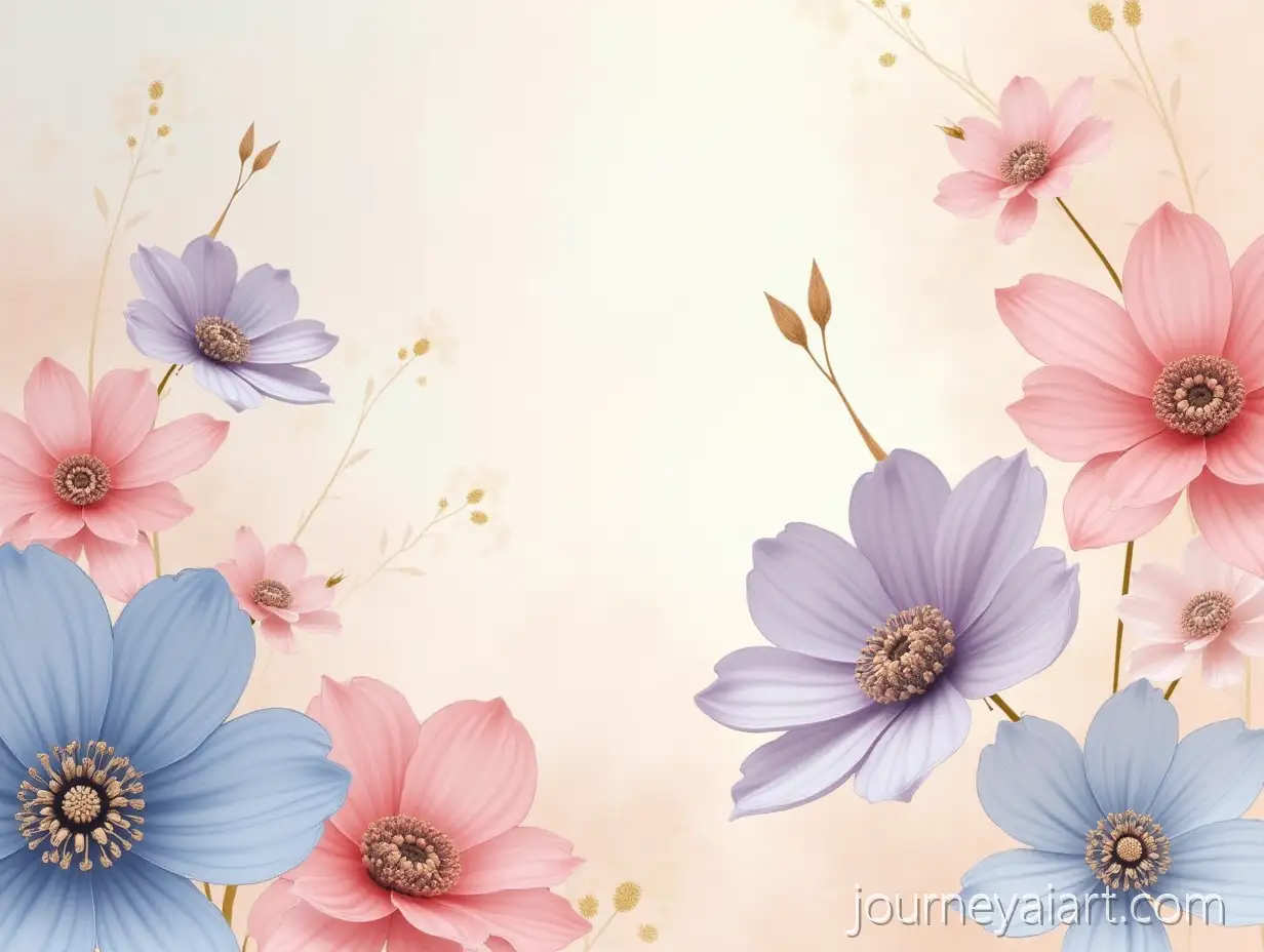 Elegant-Floral-PaintTextured-floral-paintingsings-with-Pastel-Backgrounds-and-Golden-Accents