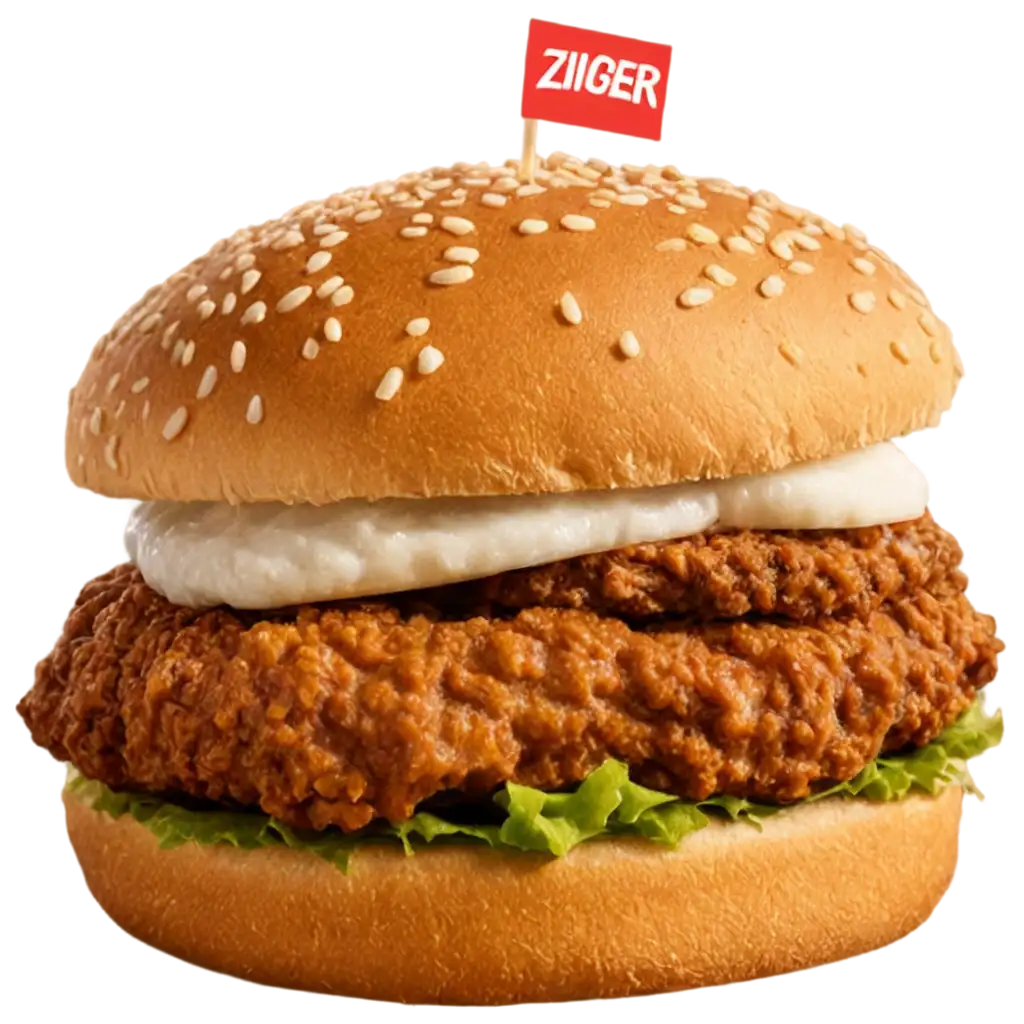 Delicious-Zinger-Cheese-Burger-PNG-Perfect-for-Food-Lovers-and-Marketers