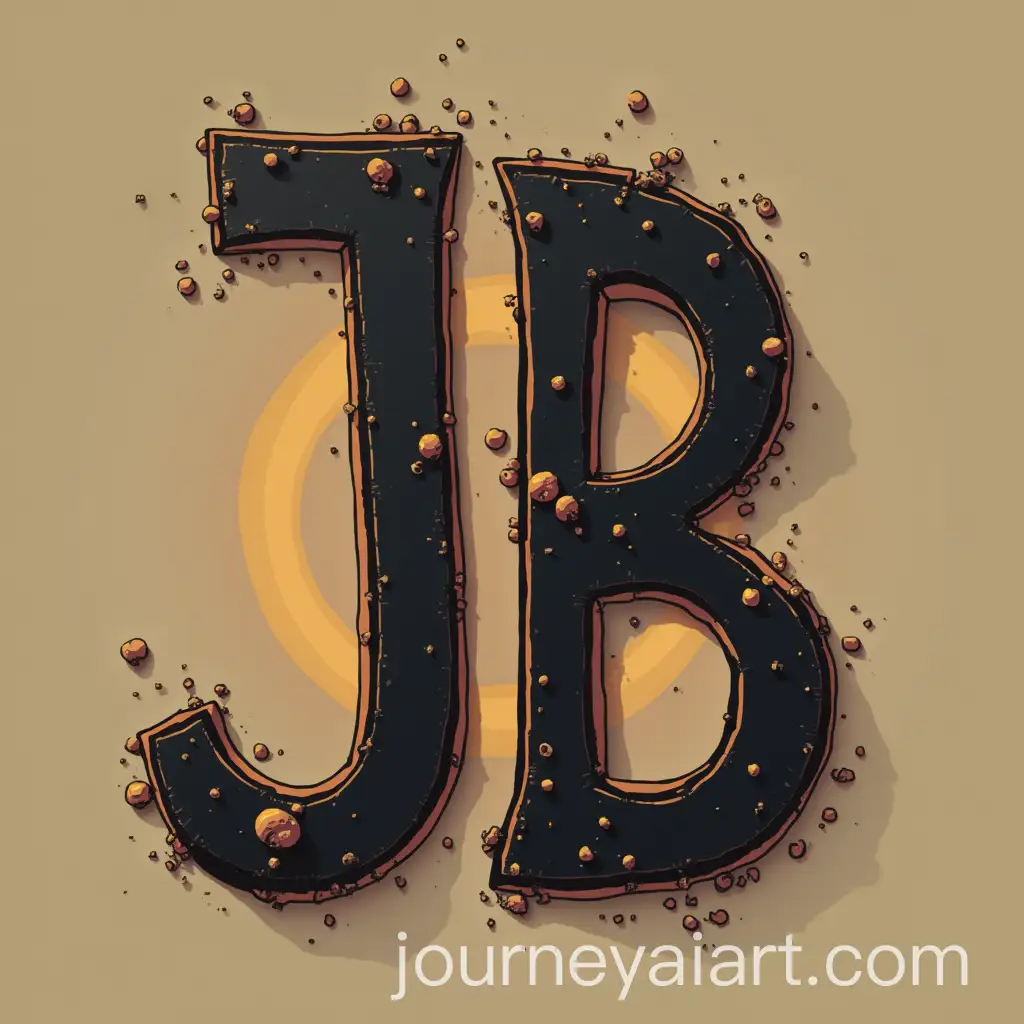 Creative-Avatar-Design-for-JB-Abbreviation-in-Bold-Typography