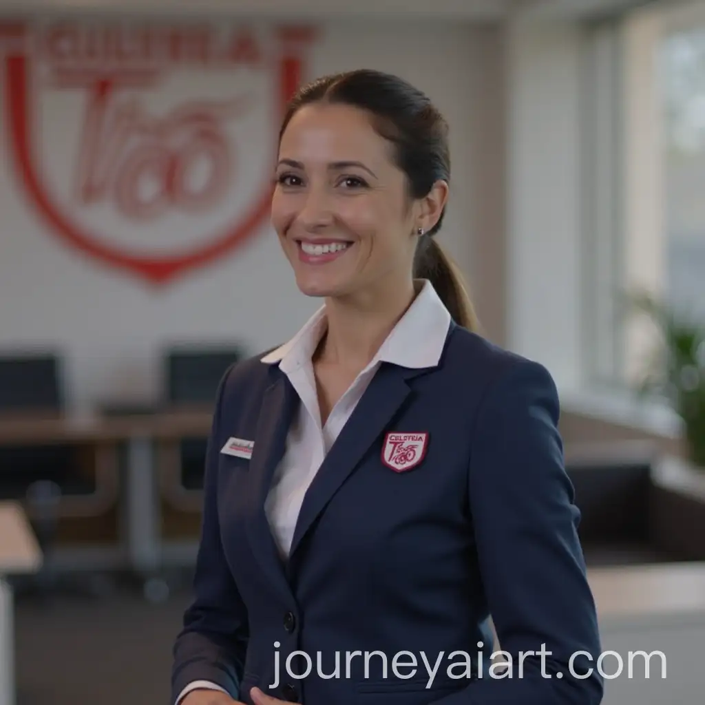 Viva-Aeromxico-Employee-Welcoming-Viewers-to-Cultura-Viva