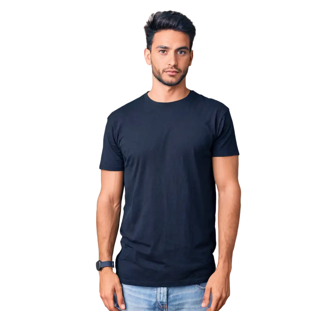 Black-Blank-TShirt-PNG-Image-for-HighQuality-Design-and-Customization