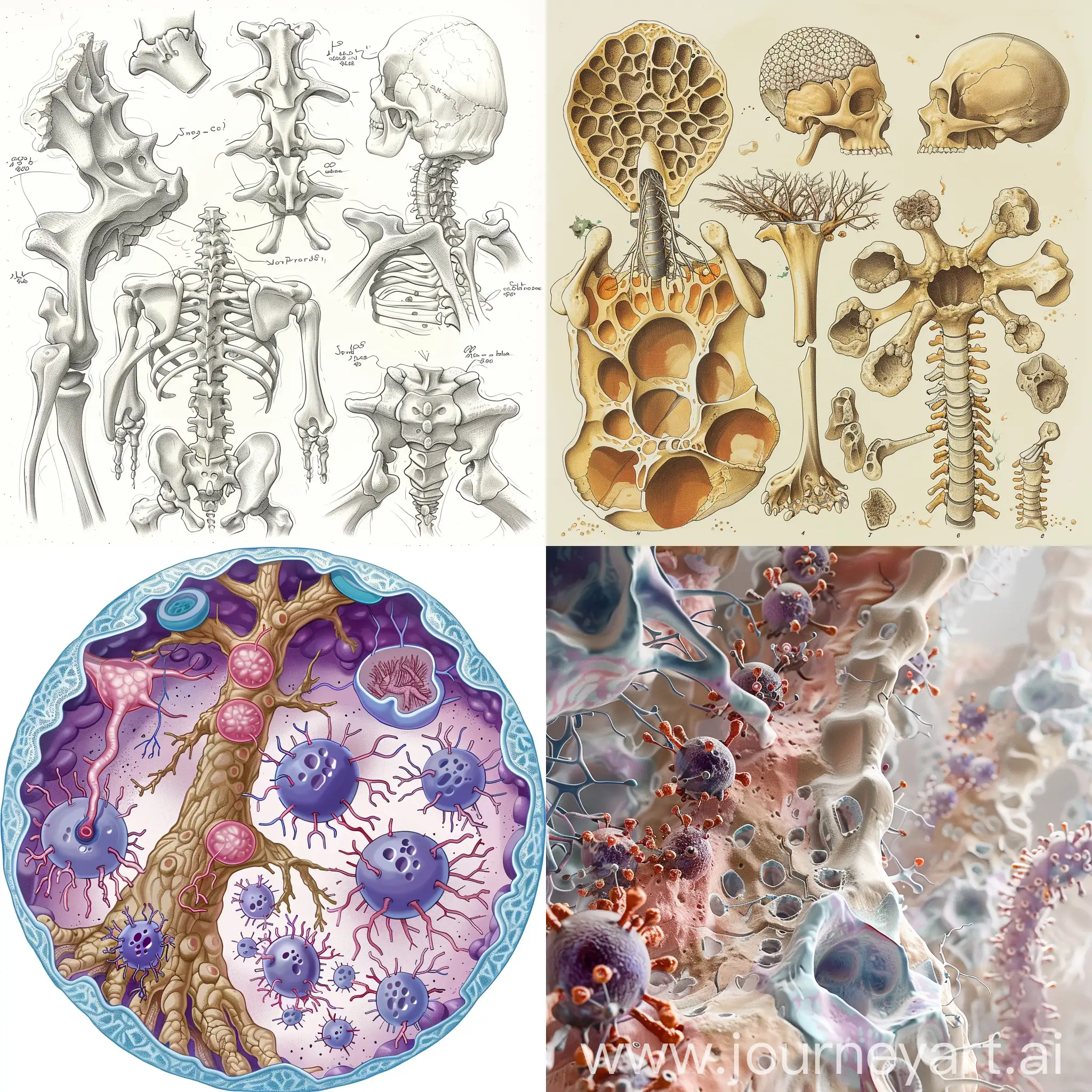 Illustration-of-Osteoblasts-and-Osteoclasts-Process-in-Bone-Formation