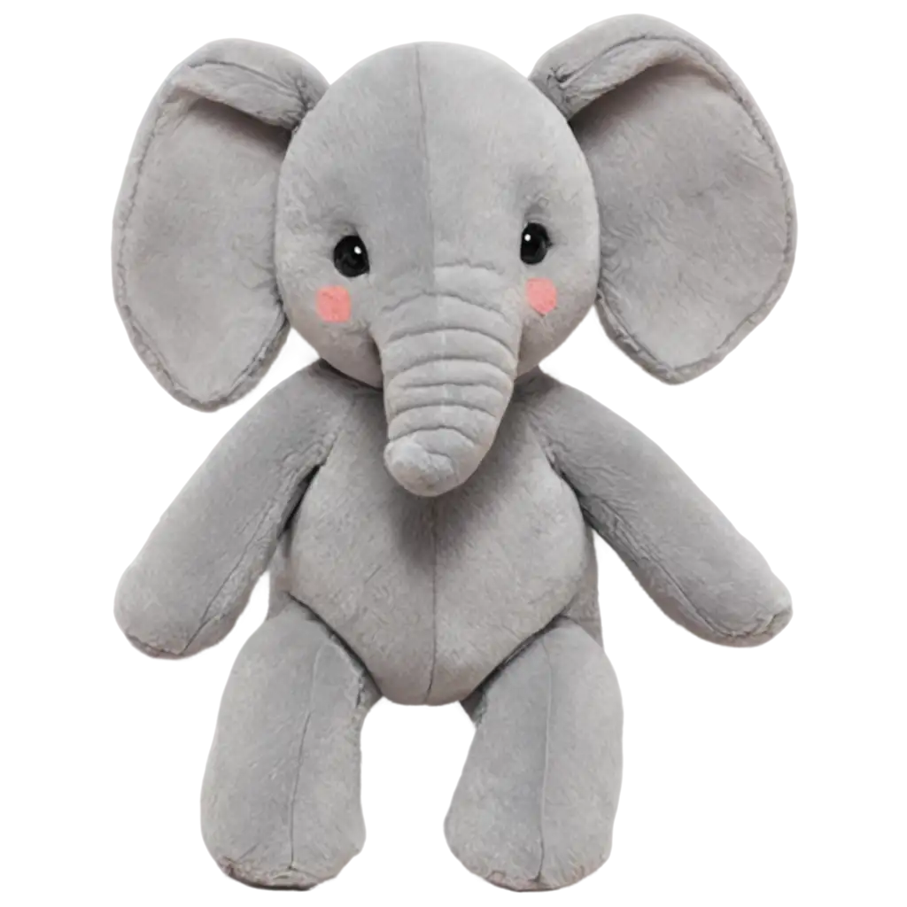 Stunning-Stuffed-Elephant-PNG-HighQuality-Imagery-for-Diverse-Applications