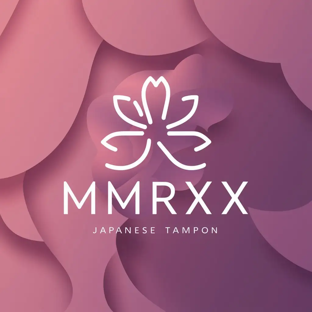 logo type Japanese tampon text MMRXX