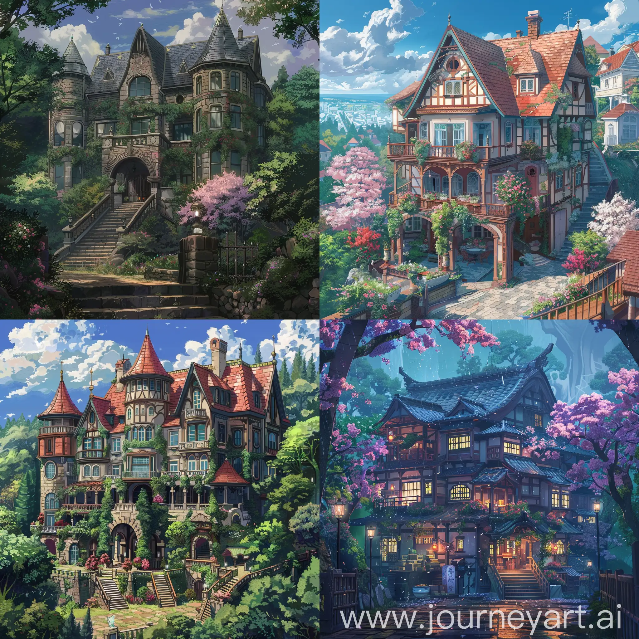 Anime-Mansion-Scene-with-Detailed-Architecture-and-Lush-Gardens