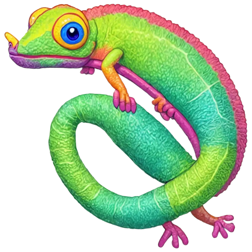 Colorful-Chameleon-PNG-Cute-Cartoon-Style-with-Tail-Forming-P