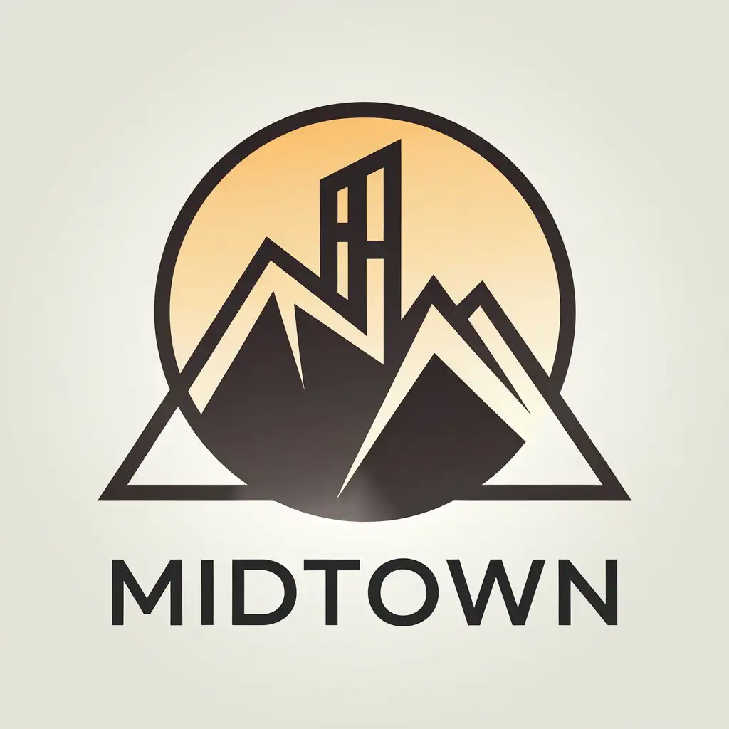 LOGO Design for Midtown Modern Mascot Logo for Wanaka New Zealand