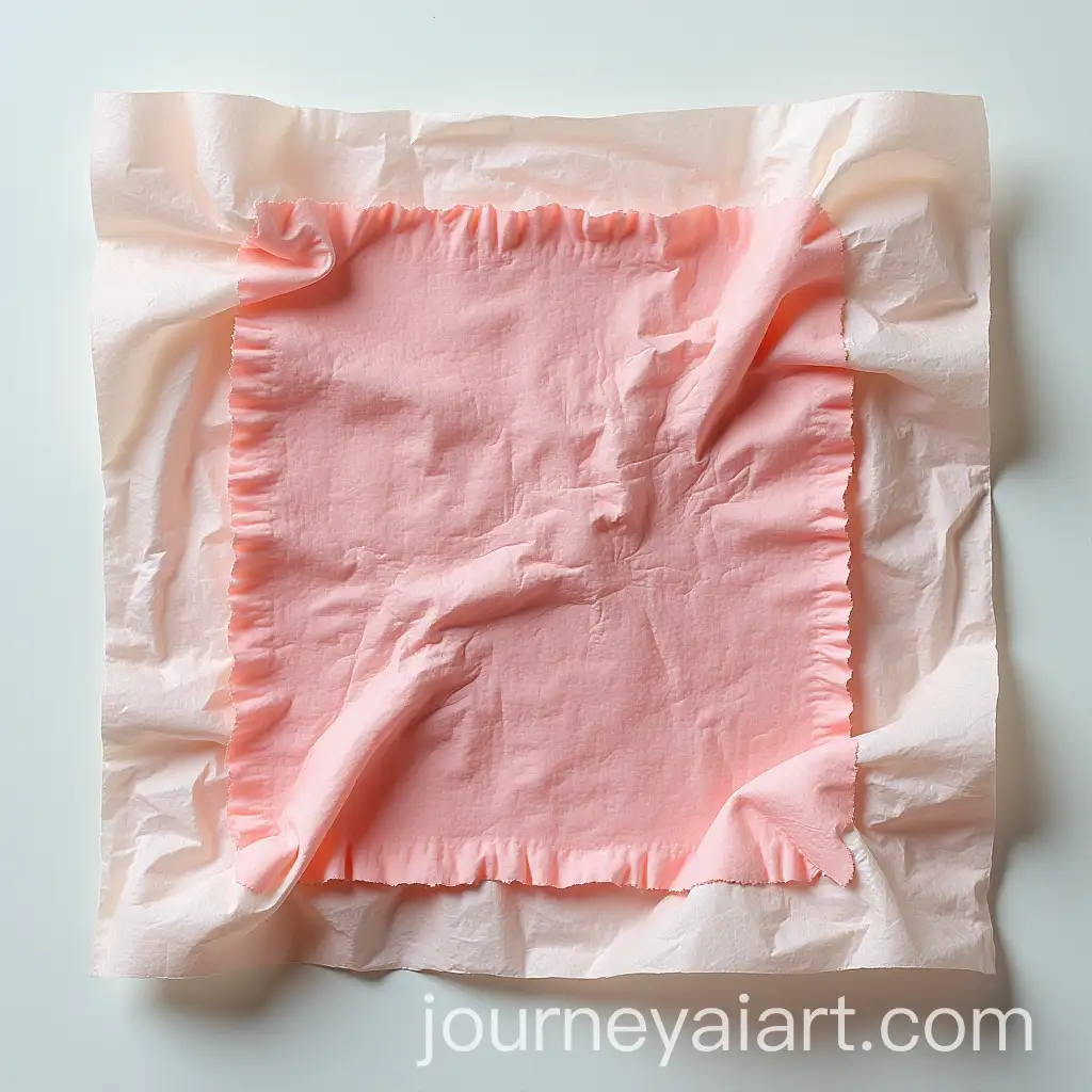 Closeup-of-Tissue-Paper-with-Intricate-Texture-and-Fine-Details