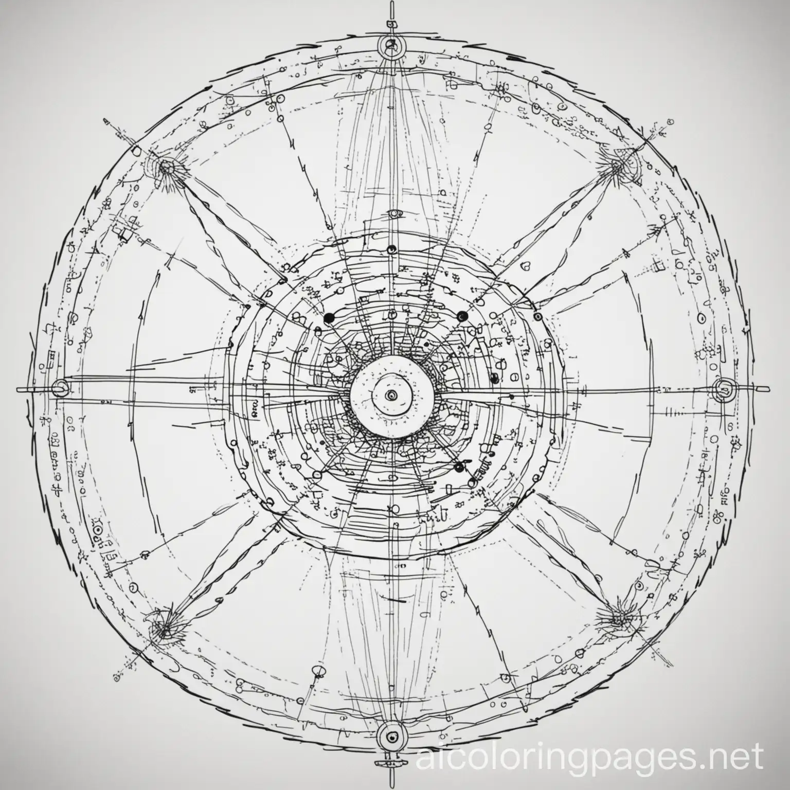 Higgs-Boson-Particle-Coloring-Page-Black-and-White-Line-Art