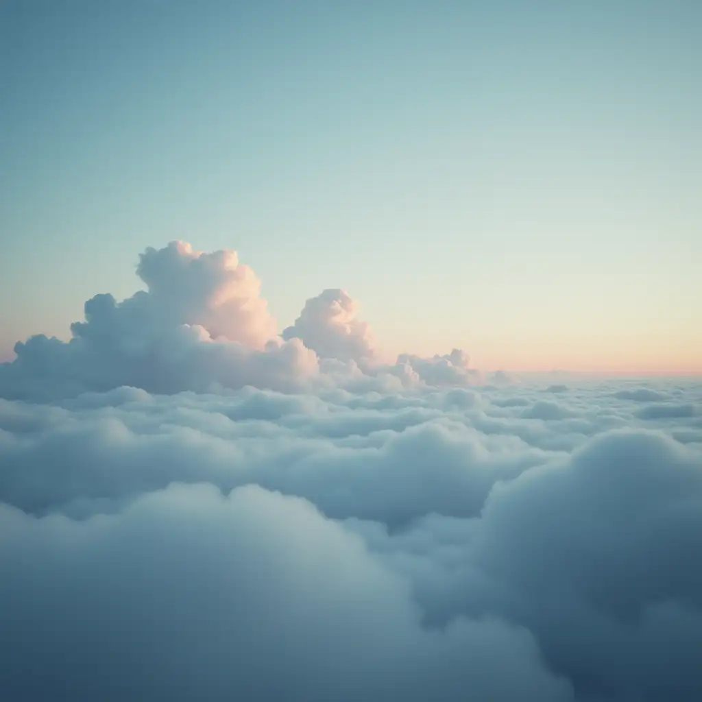 Slow-Moving-Clouds-in-a-Tranquil-Sky