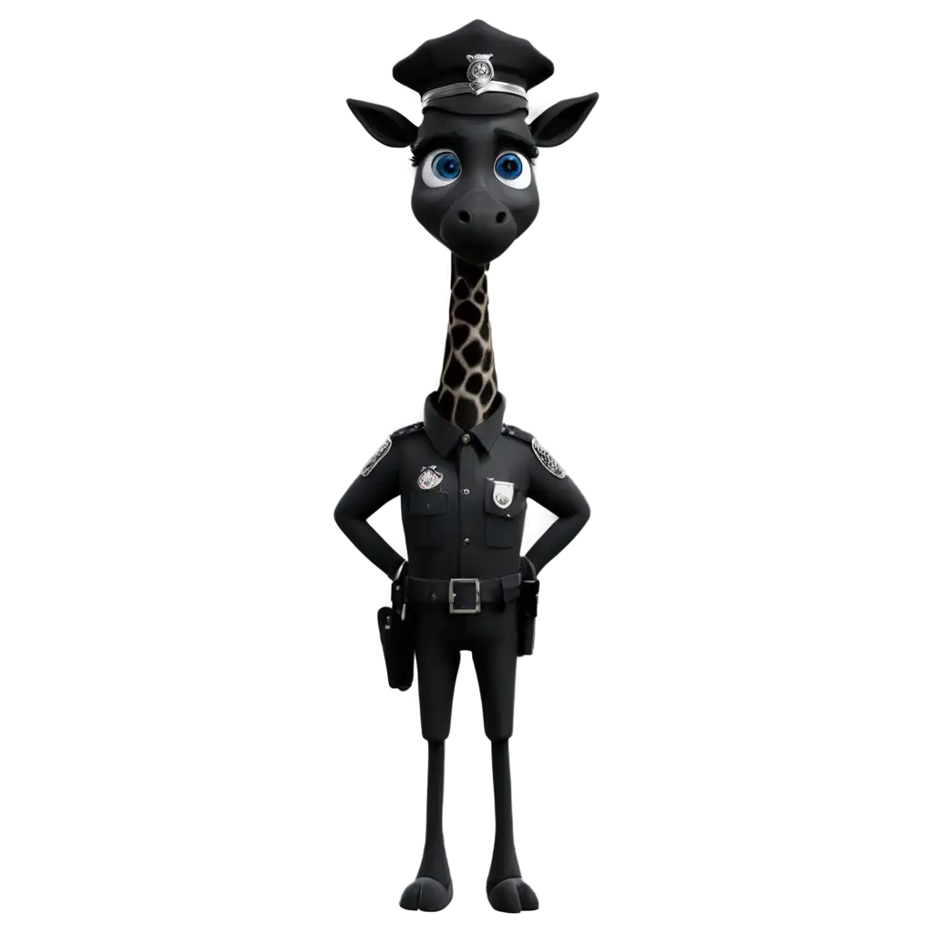 Black-Giraffe-Police-PNG-A-Unique-Animal-Officer-Image-for-Creative-Projects