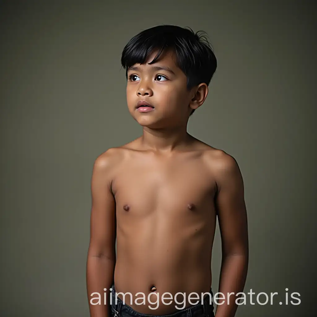 AI-Art-Prompt-ExpansionShirtless-Malaysian-Malay-Boy-in-Traditional-Setting