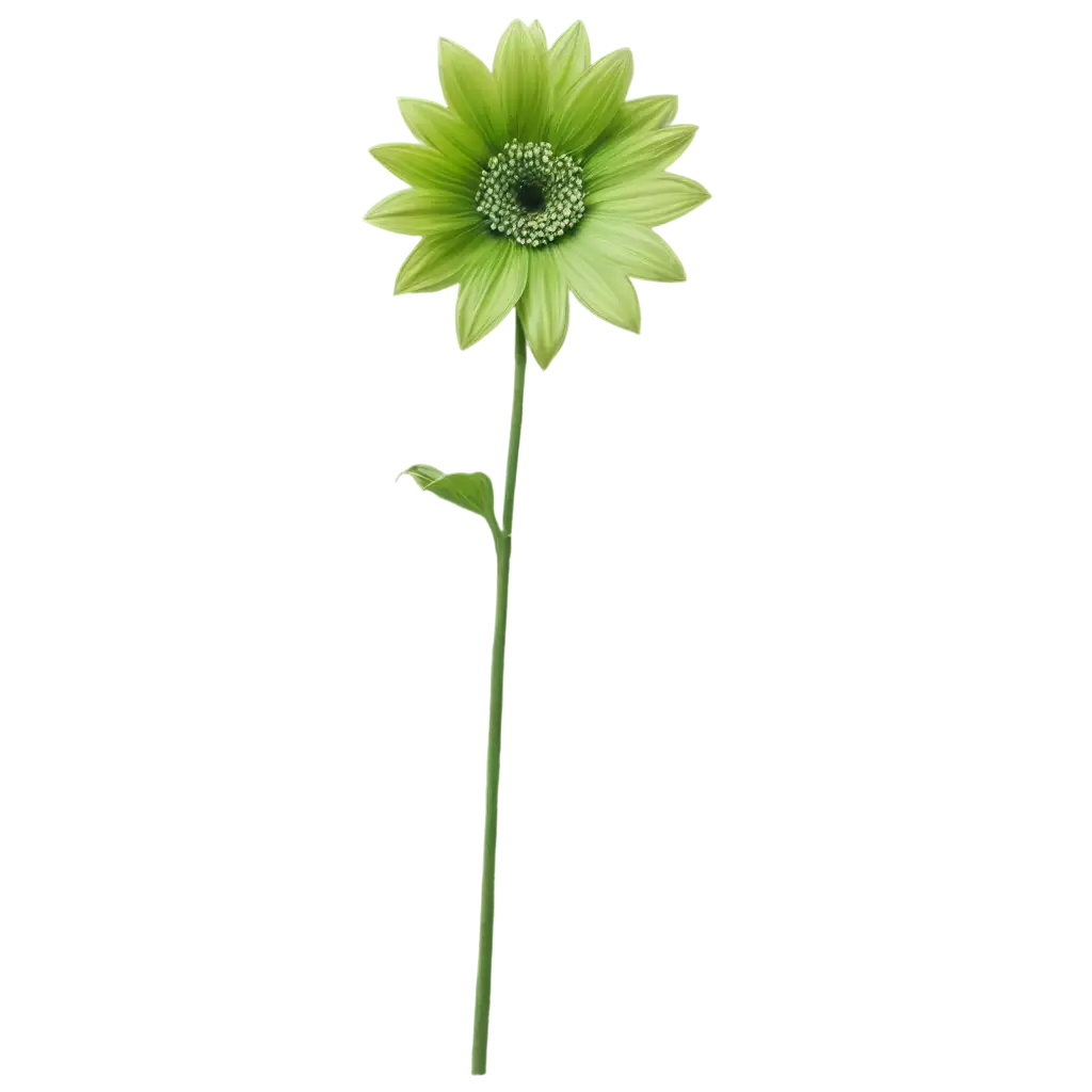 Green-Tall-Flower-in-a-Pot-PNG-Image-HighQuality-Transparent-Background-for-Versatile-Use