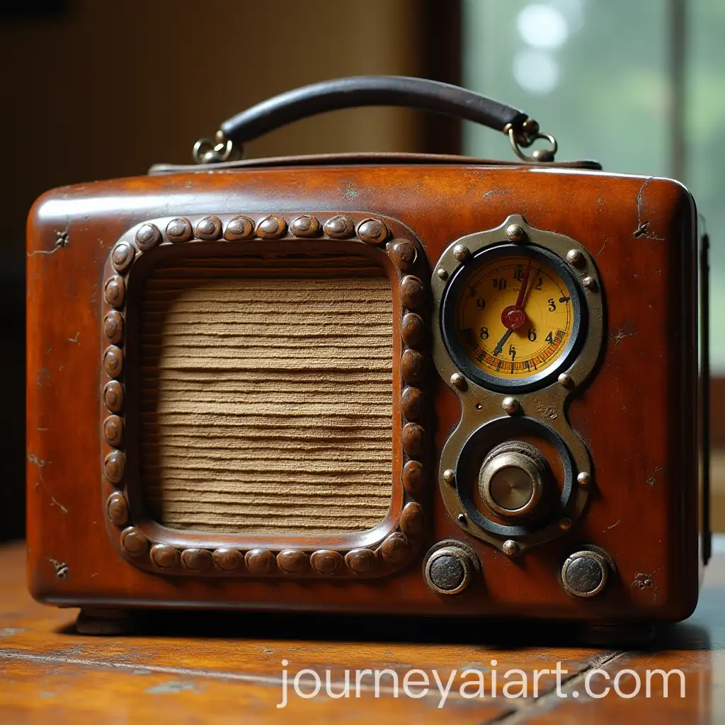 Vintage-Jugendstil-Radio-Design-with-Art-Nouveau-Flourishes