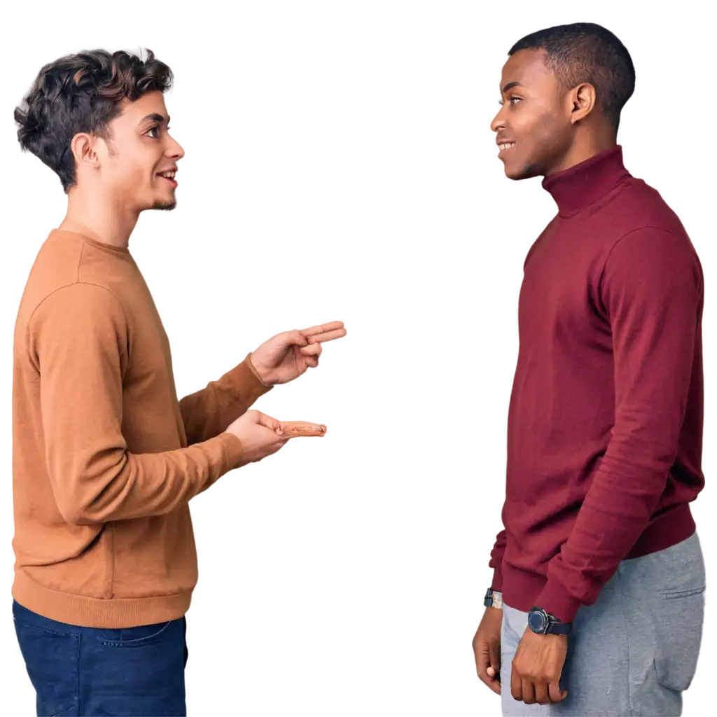 Two-Black-Male-Students-Talking-PNG-Image-Educational-Conversations-in-Diverse-Environments