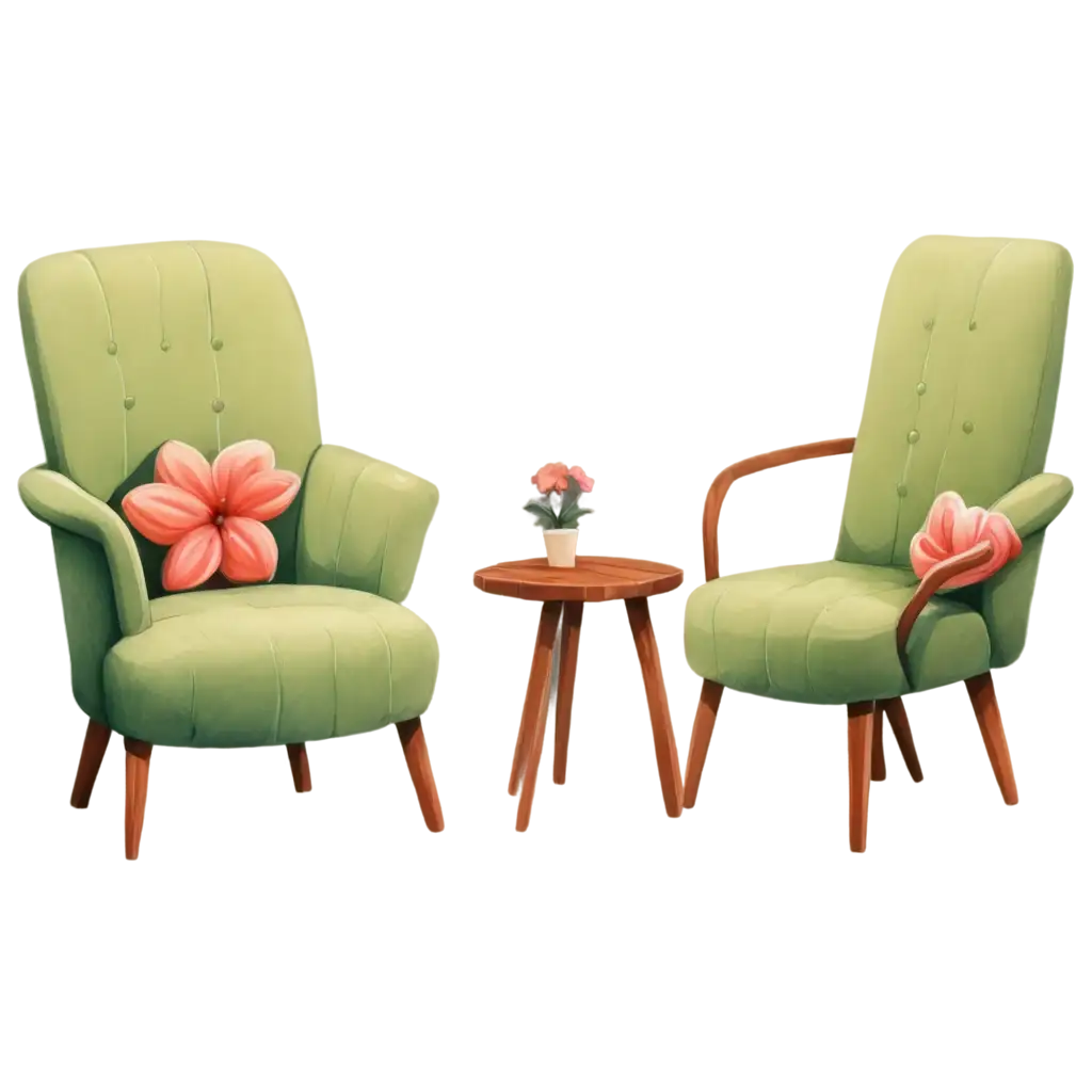 Chair-Flower-Cartoon-PNG-Vibrant-and-Playful-Design-for-Online-Engagement