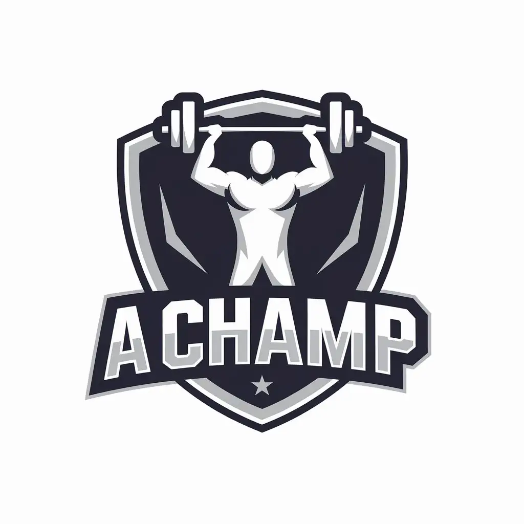 LOGO Design for A CHaMP Health Body Fitness Theme for Sports Industry