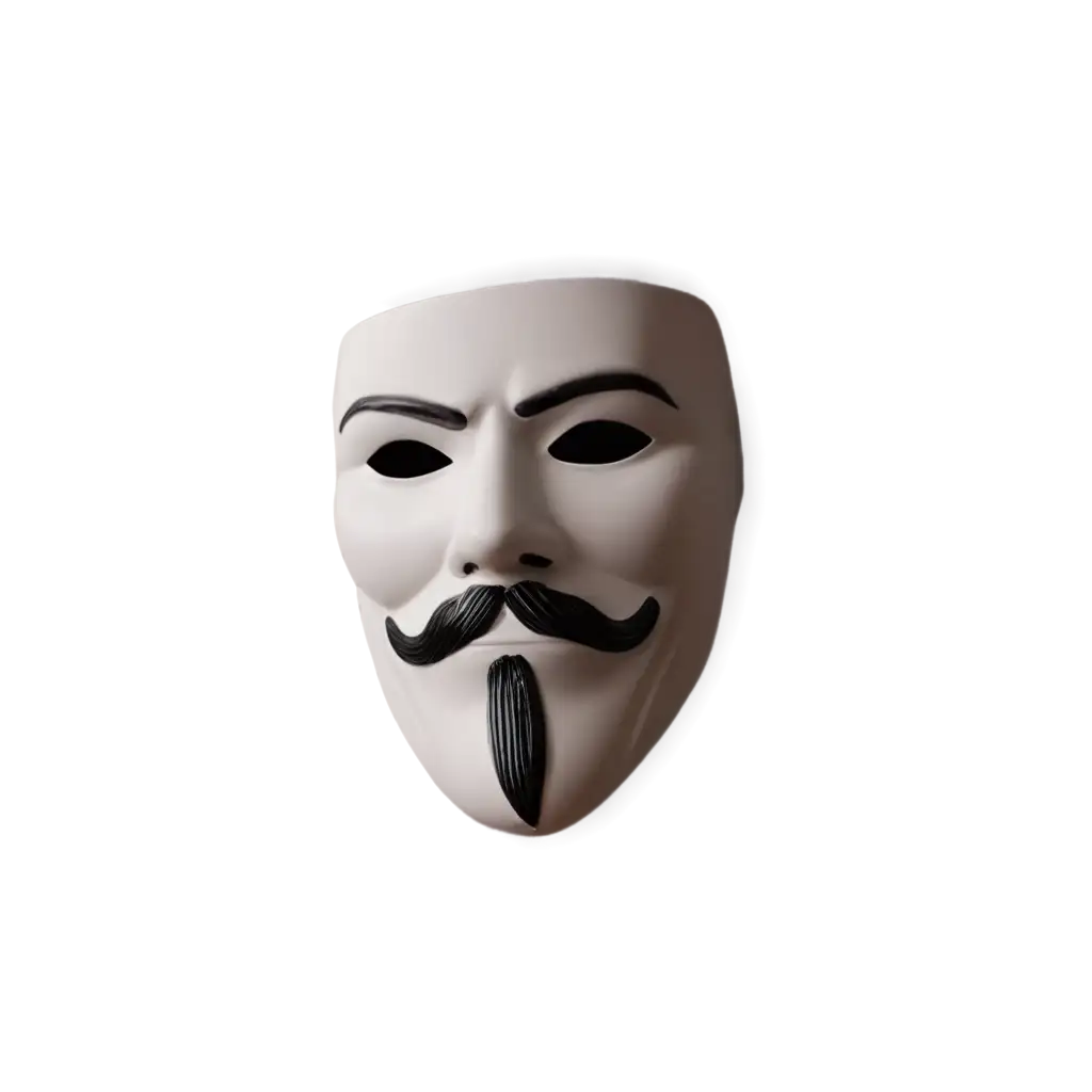 White-Thief-Mask-Heavy-Full-Face-Cover-PNG-Sticker-for-Digital-Art-and-Designs
