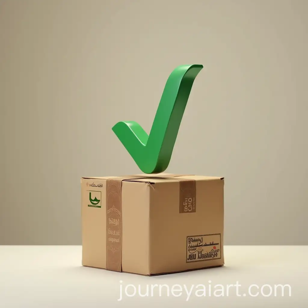 Approved-Parcel-with-Barid-AlMaghrib-Logo-and-Green-Checkmark