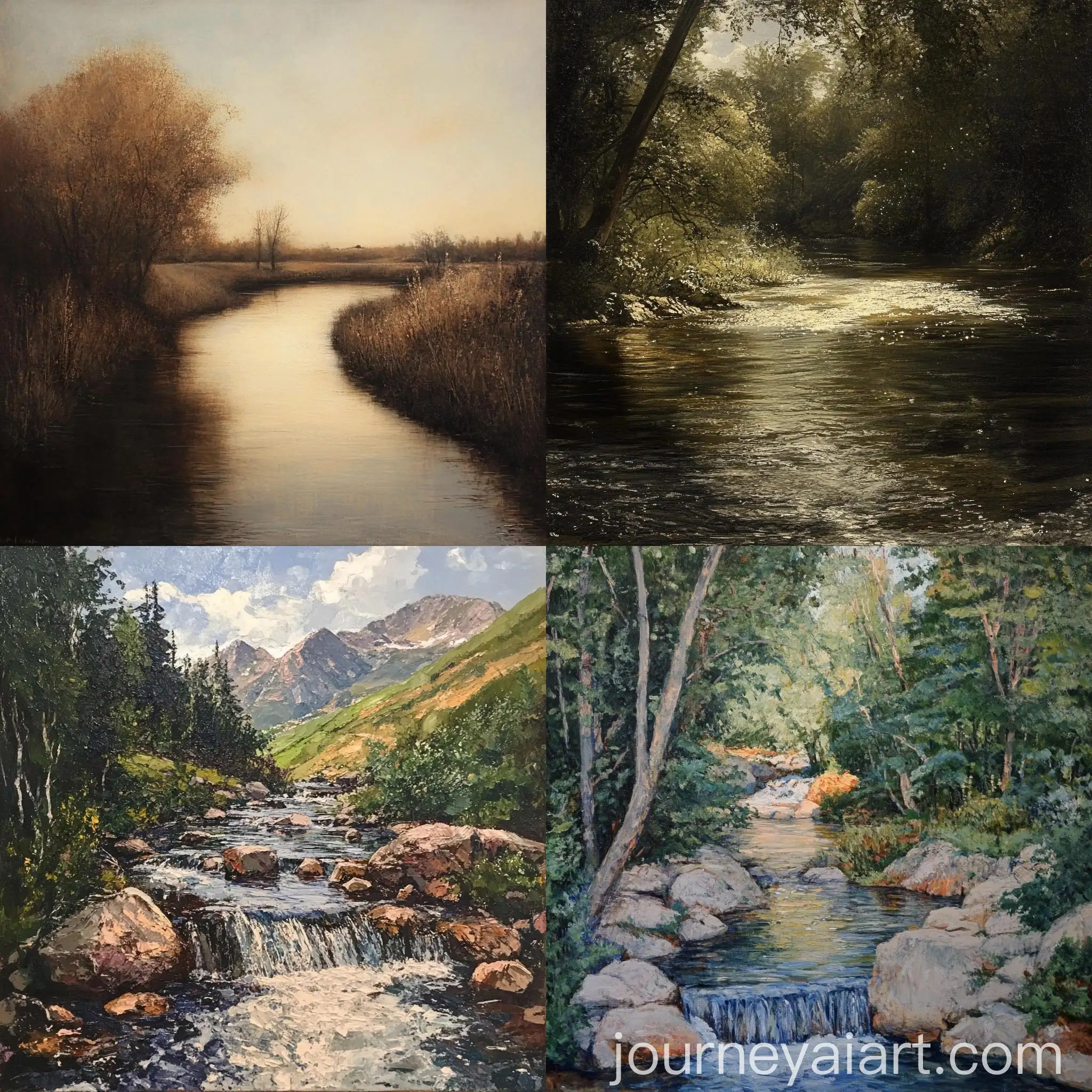 Rejuvenated-River-Scene-with-Tranquil-Waters-and-Lush-Greenery