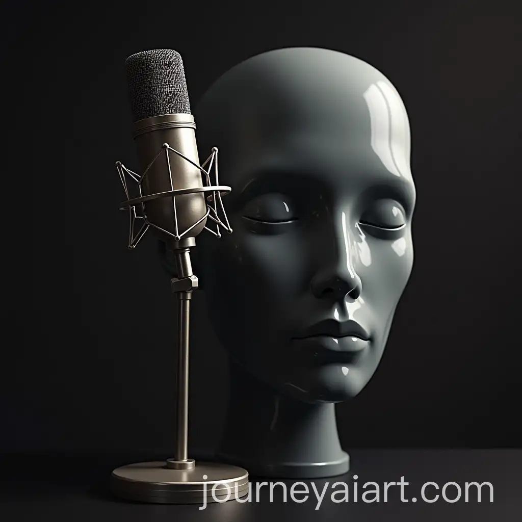 Human-Body-with-Microphone-Face-in-a-Surreal-Design