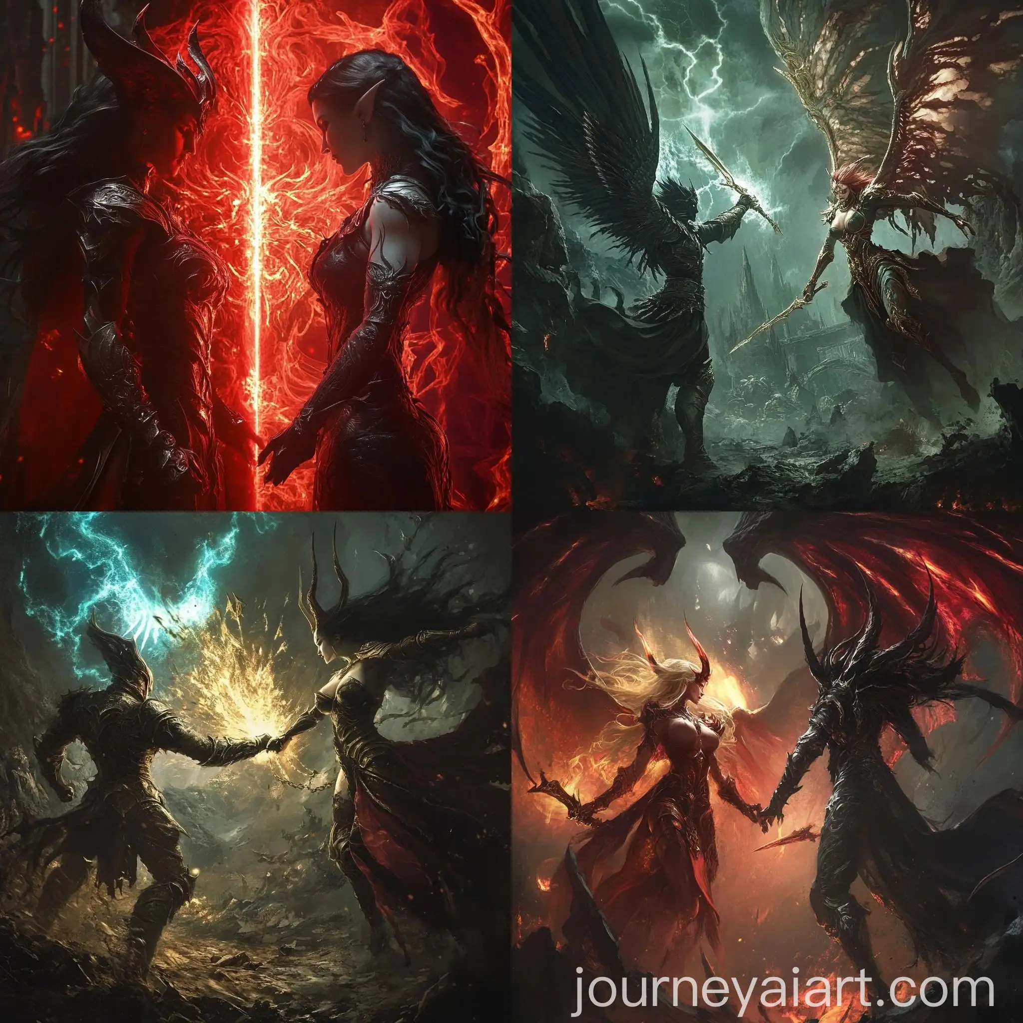 Inarius-and-Lilith-Confrontation-in-Diablo-4-Artwork