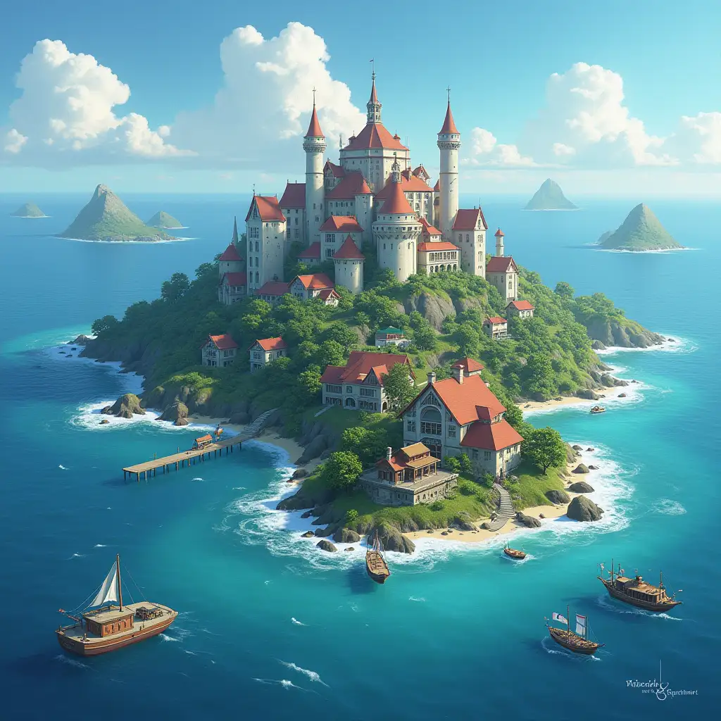 Picture of the city of seven islands!