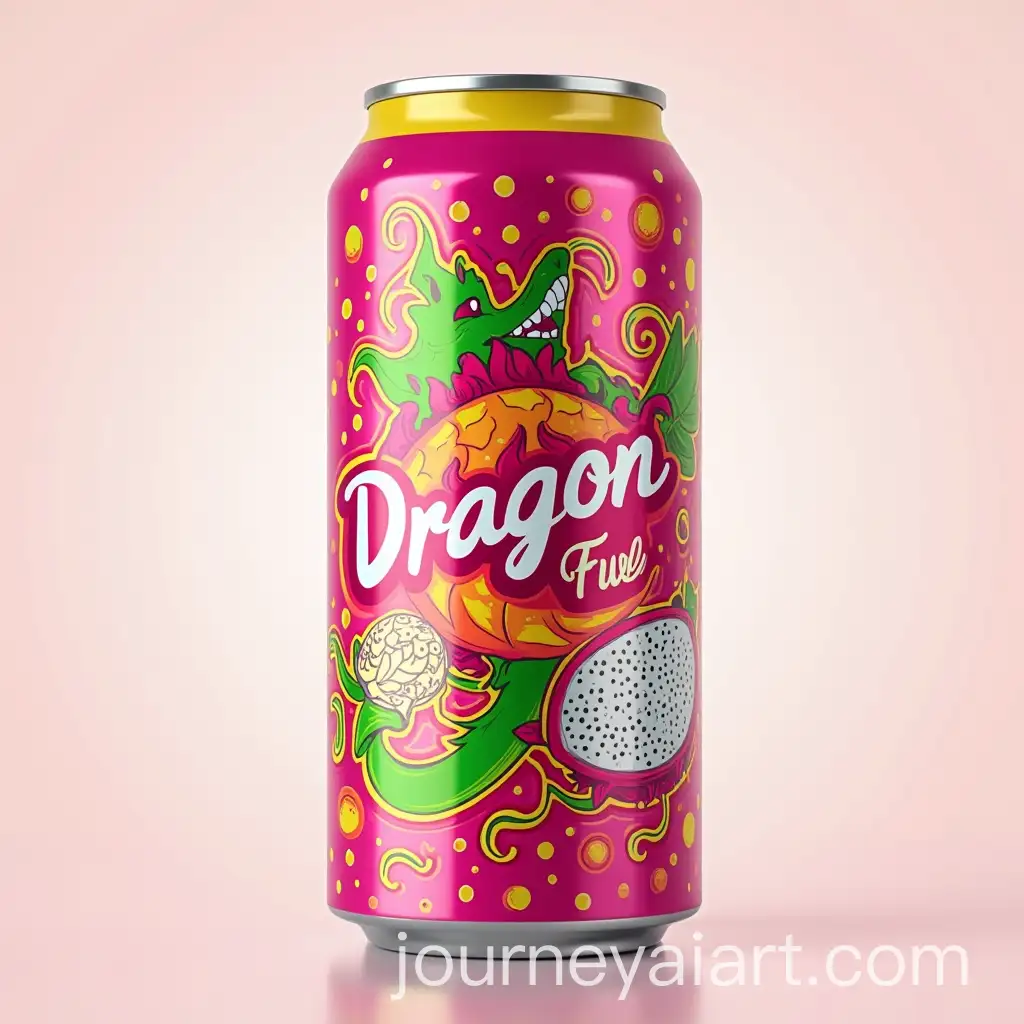 Vibrant-Dragon-Fruit-Energy-Drink-with-Bold-Colors