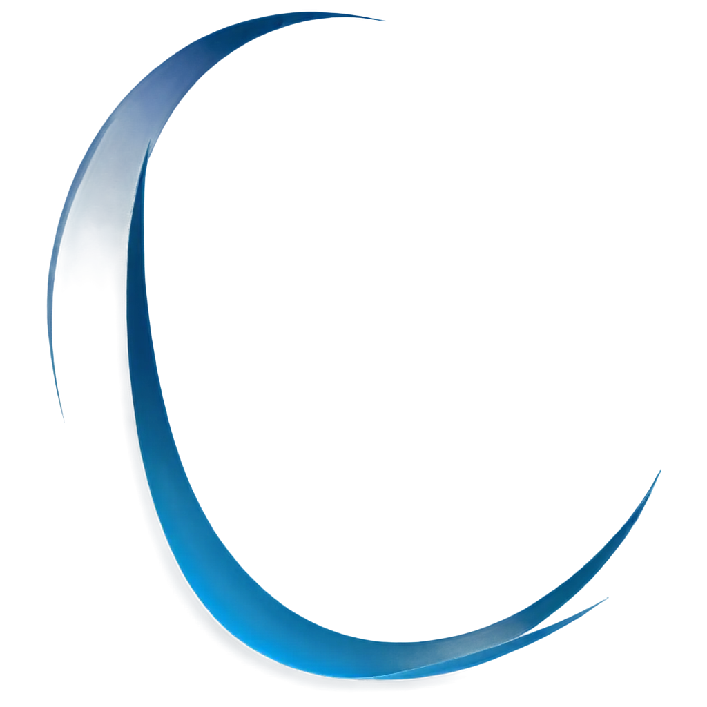 Blue-Arc-PNG-Image-HighQuality-Transparent-Format-for-Creative-Projects