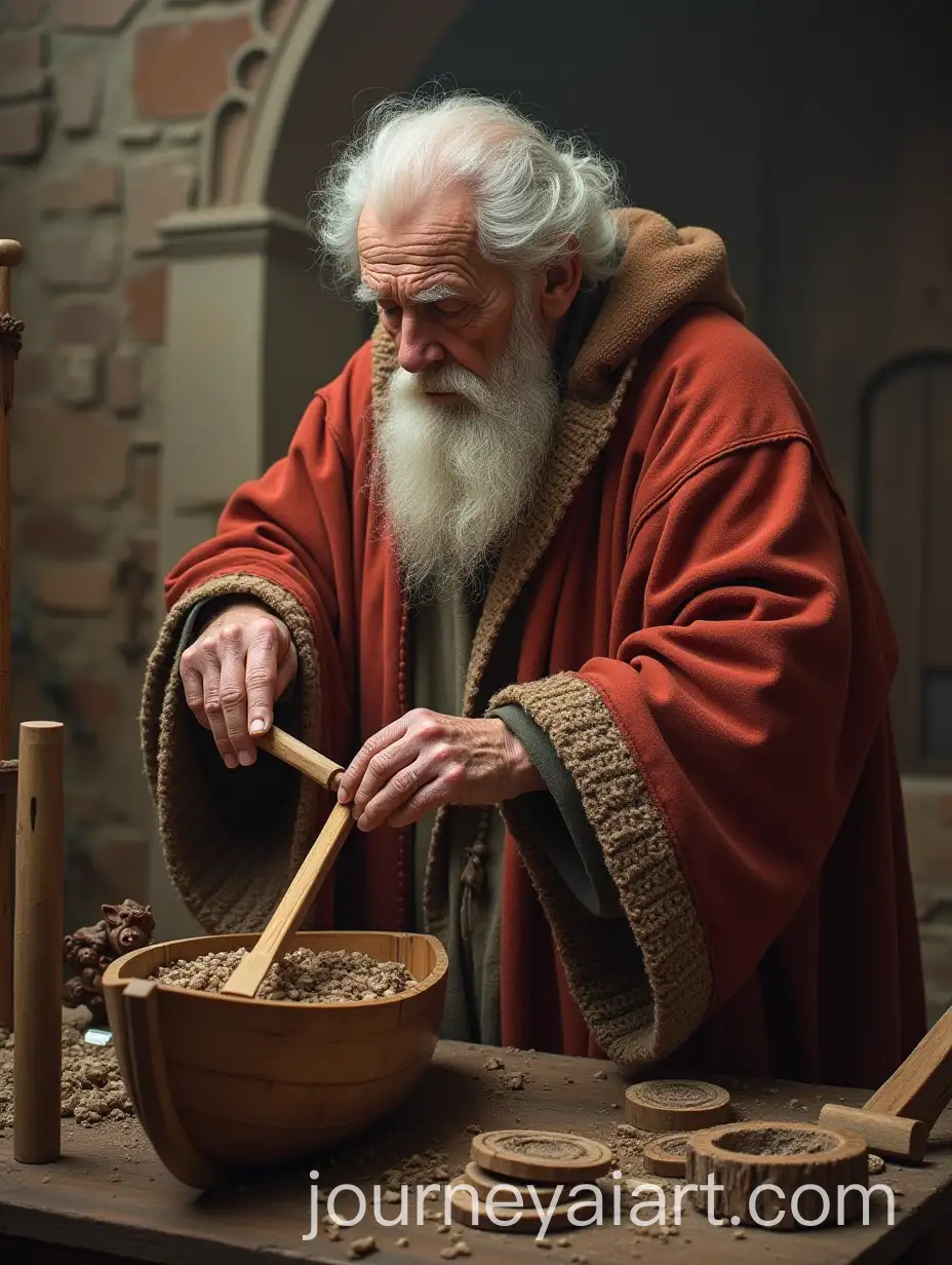 OldAI-Image-Expansion-Man-Crafting-Wooden-Ship-in-Robe
