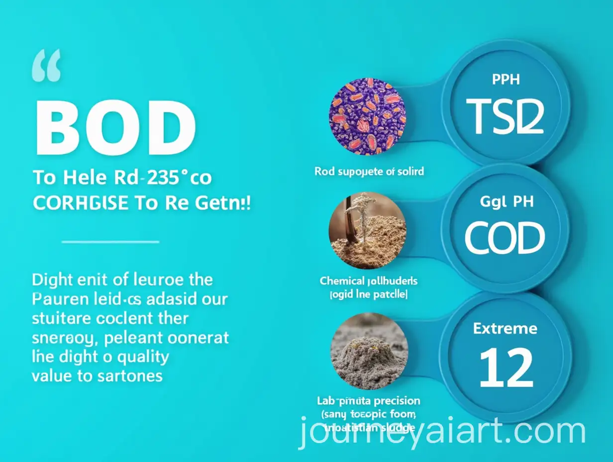 ScientificAI-Image-Prompt-Expansion-Infographic-on-Wastewater-Quality-Parameters-with-BOD-TSS-COD-and-pH
