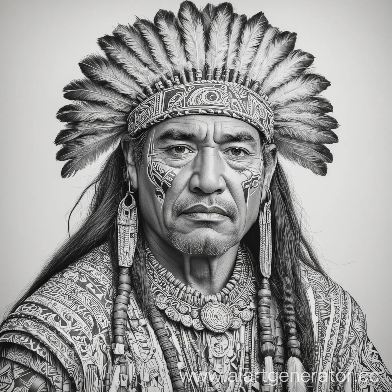 Mori-Tribal-Chief-Coloring-Page