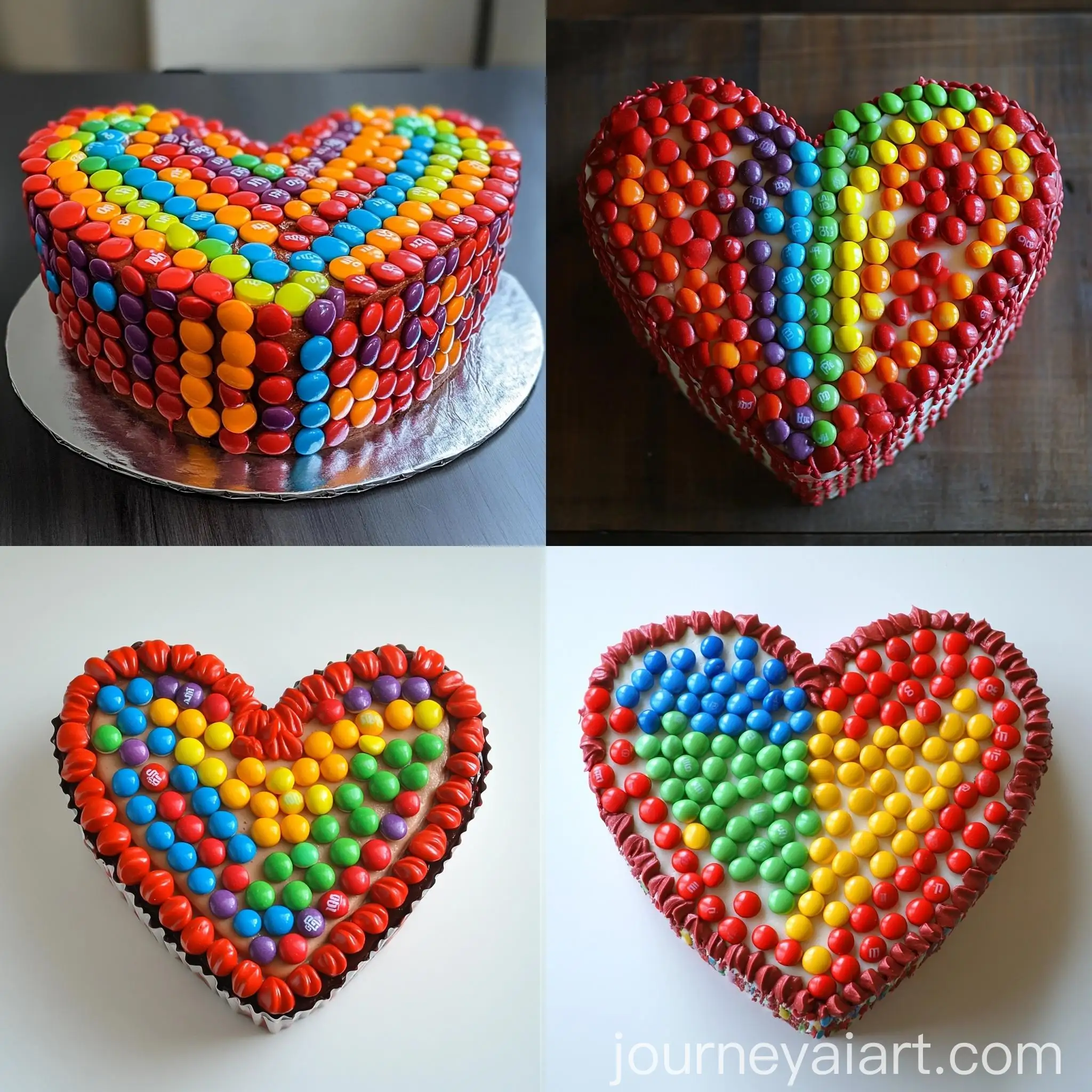 HeartShaped-SkittlesDecorated-Cake-Sweet-Delights-for-Celebrations