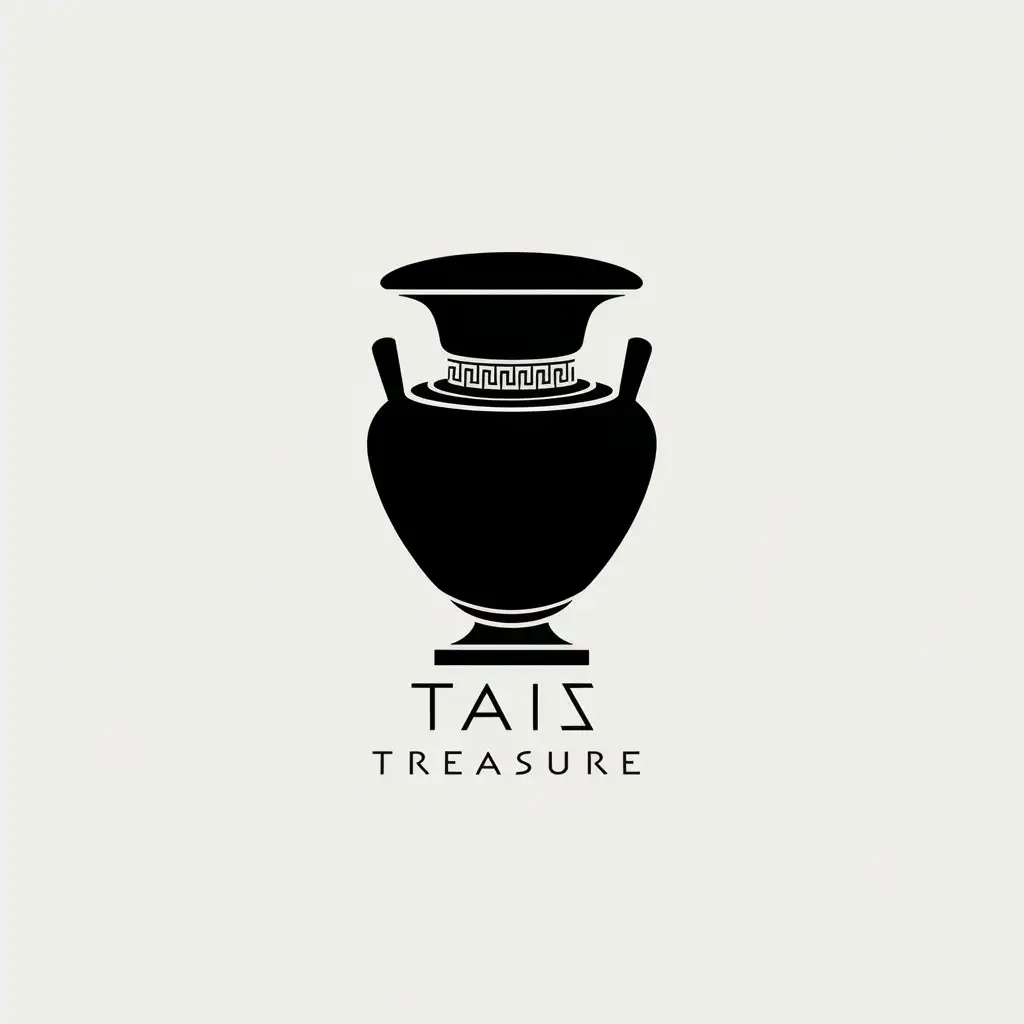 LOGO-Design-for-Tais-Treasure-Ancient-Greek-Minimalism-with-Beauty-Spa-Elegance