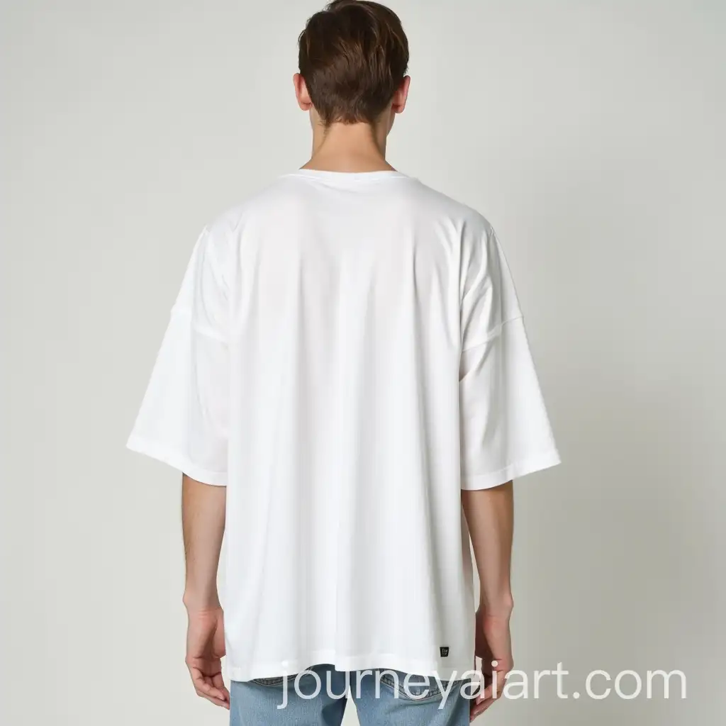 Casual-Woman-in-White-Oversized-TShirt