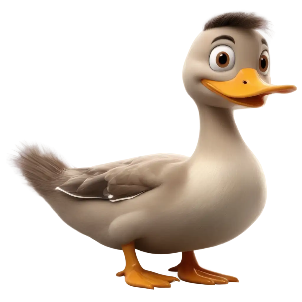 Happy-and-Smile-Duck-3D-PNG-Image-for-HighQuality-Visuals-and-Designs