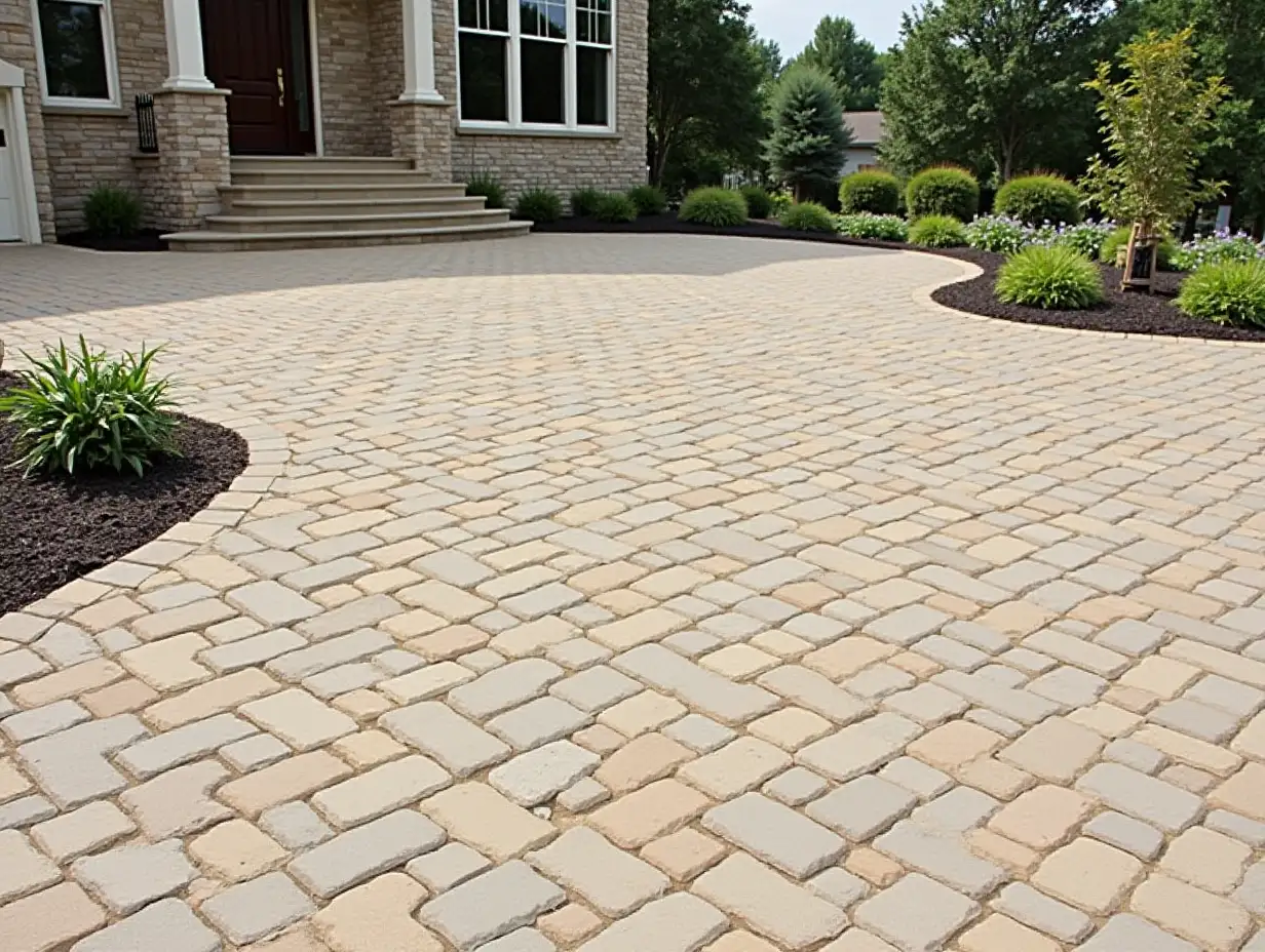 Landscaping-with-Tumbled-Pavers-Garden-Patios-Driveways-and-More