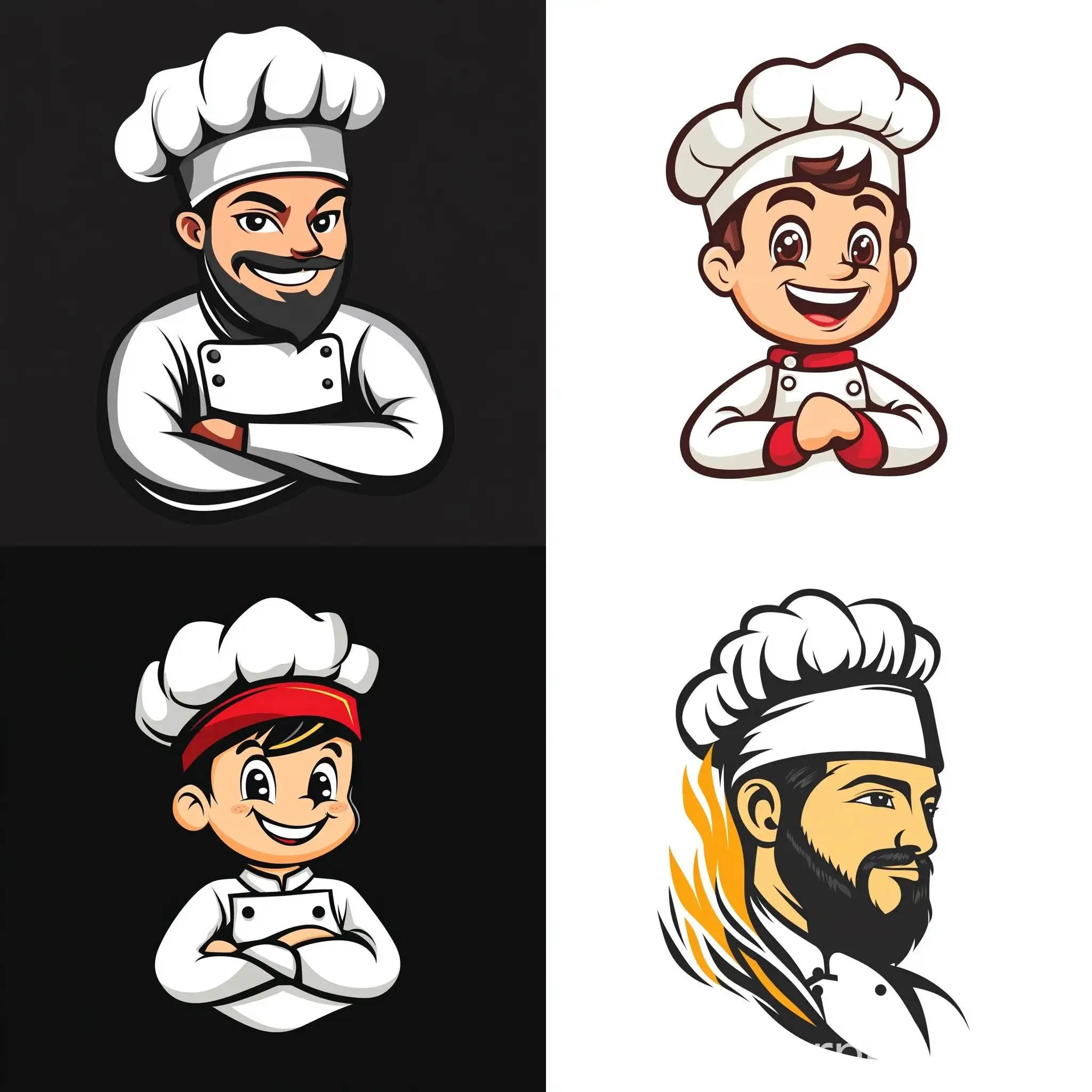 Young-Chef-Boy-Creating-Logo-Design