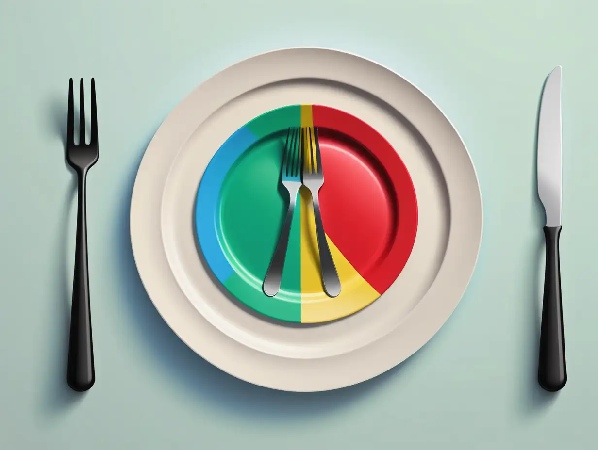 Simplified-Vector-Illustration-of-a-Plate-with-Fork-and-Knife-in-Pastel-Colors