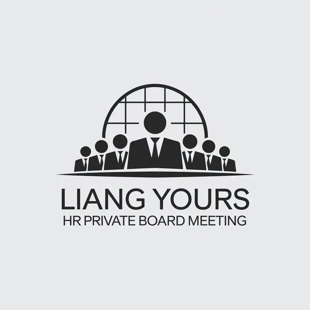 LOGO-Design-for-Liang-Yours-HR-Corporate-Board-Meeting-Theme-with-Minimalistic-Style