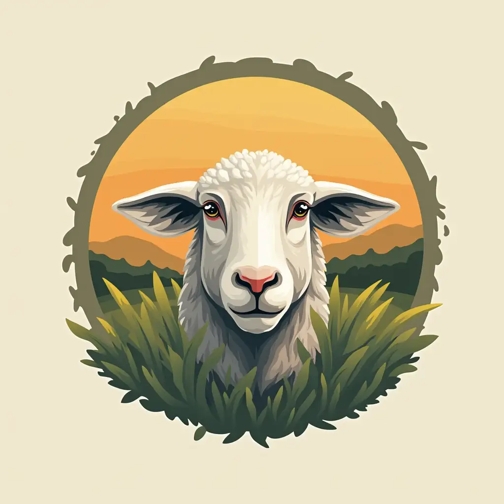 logo of sheep farming company