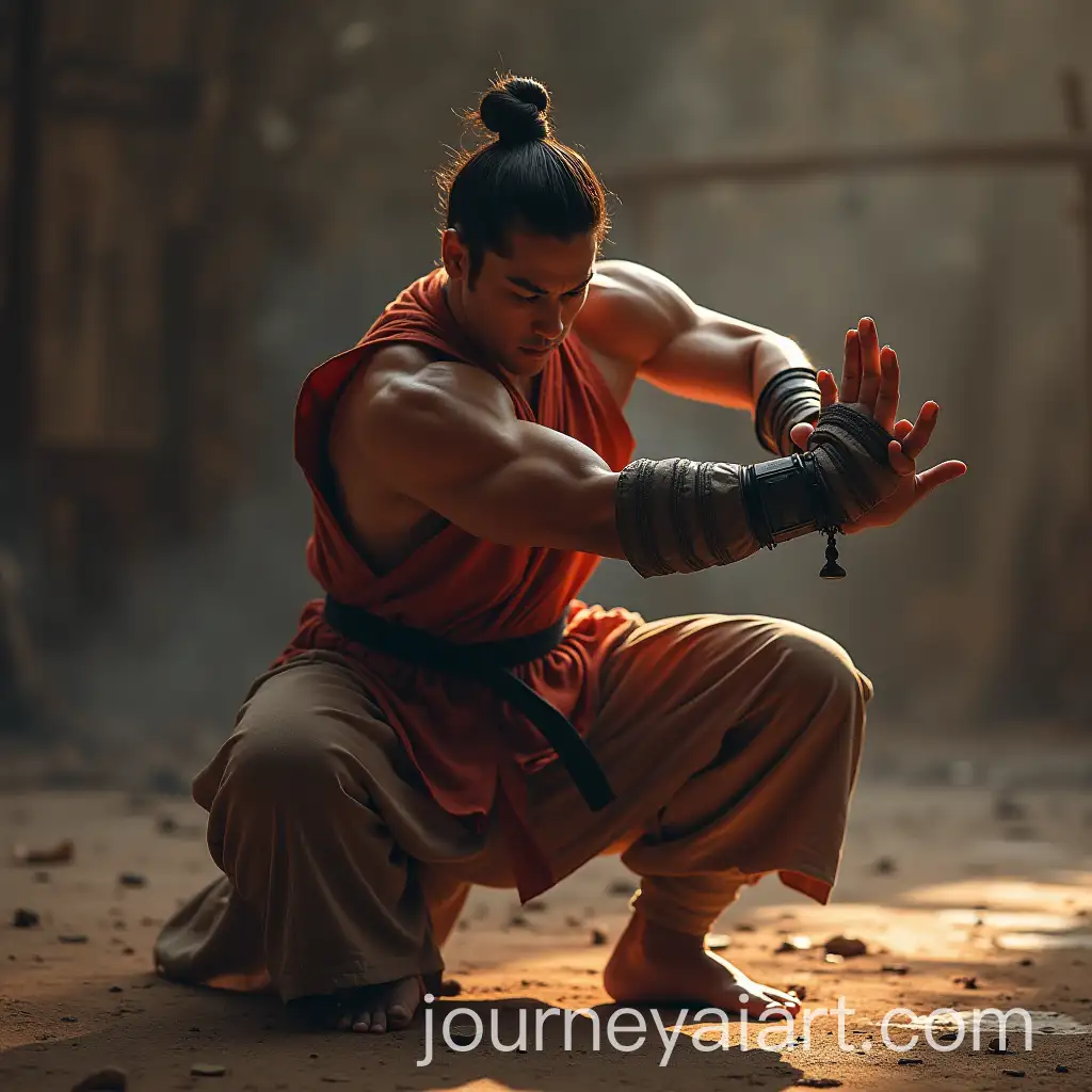 Martial-Artist-Training-for-Real-Combat