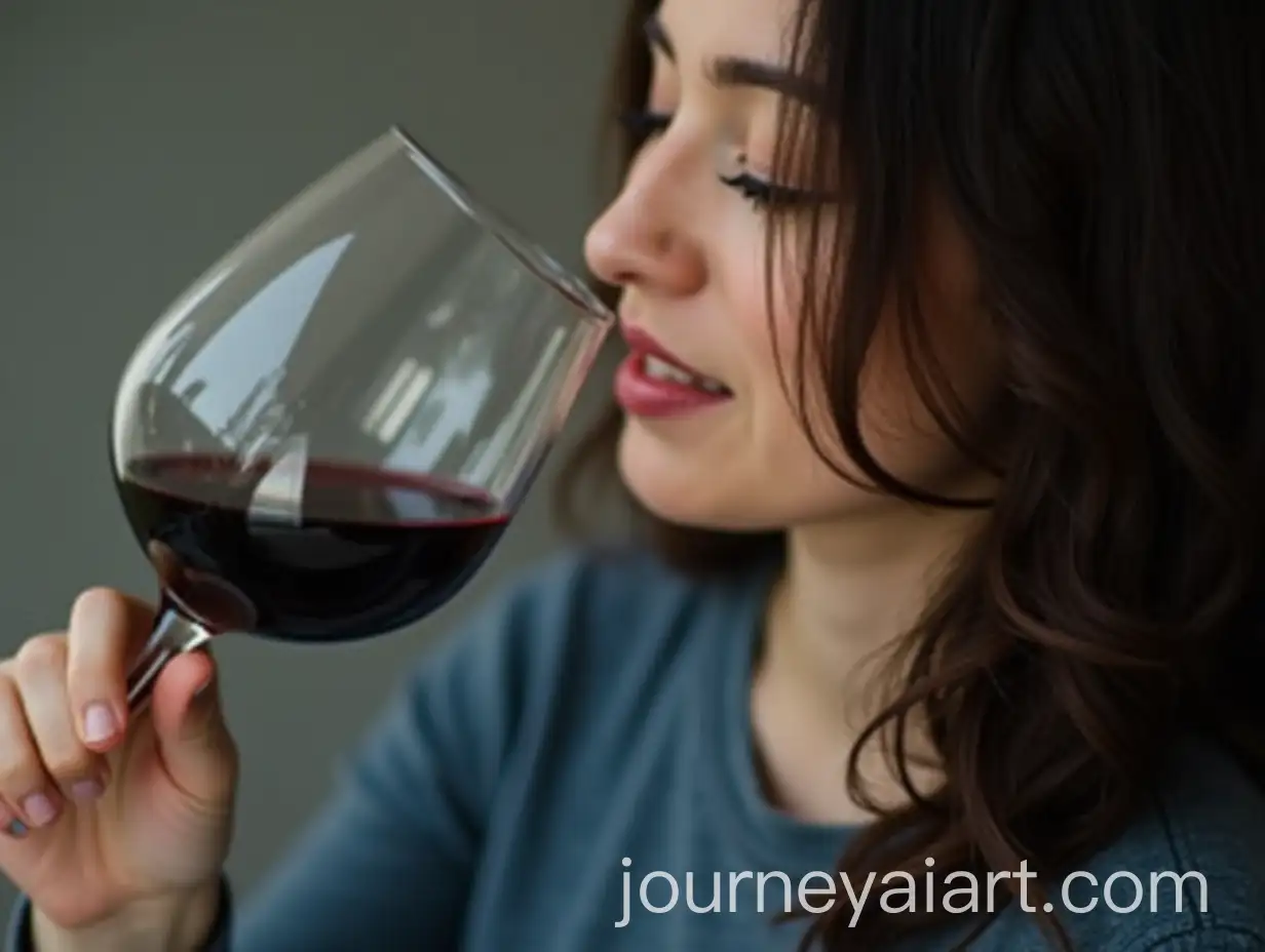 Woman-Enjoying-Wine-Tasting-Experience